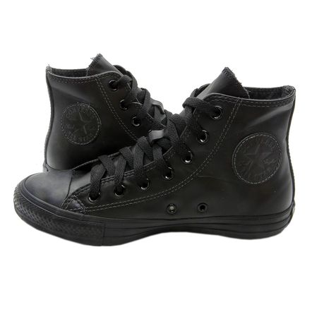 all star monochrome leather