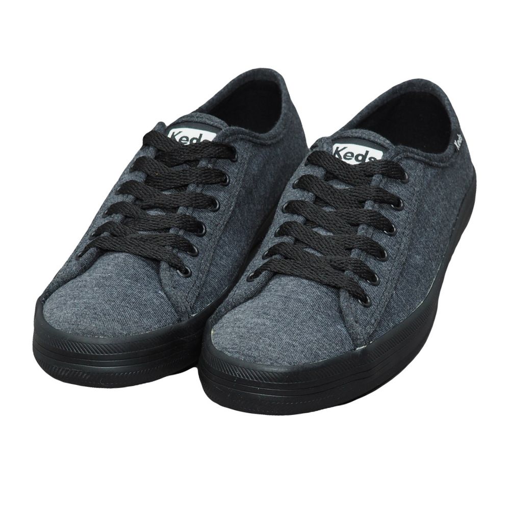 Tênis Keds Kickstart Jersey Preto/Preto Espaço Tênis Espaco Tenis