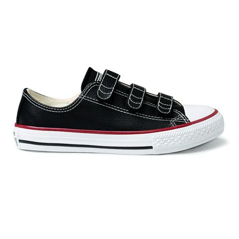 Tenis all best sale star velcro preto