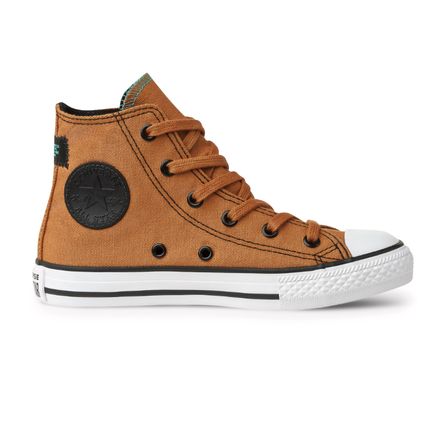 tênis converse chuck taylor all star boot hi ferrugem