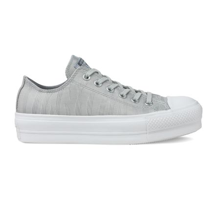 tênis converse chuck taylor lift cinza