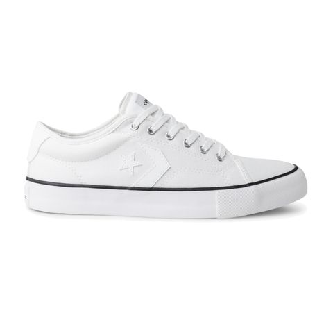 Converse star replay ox on sale white