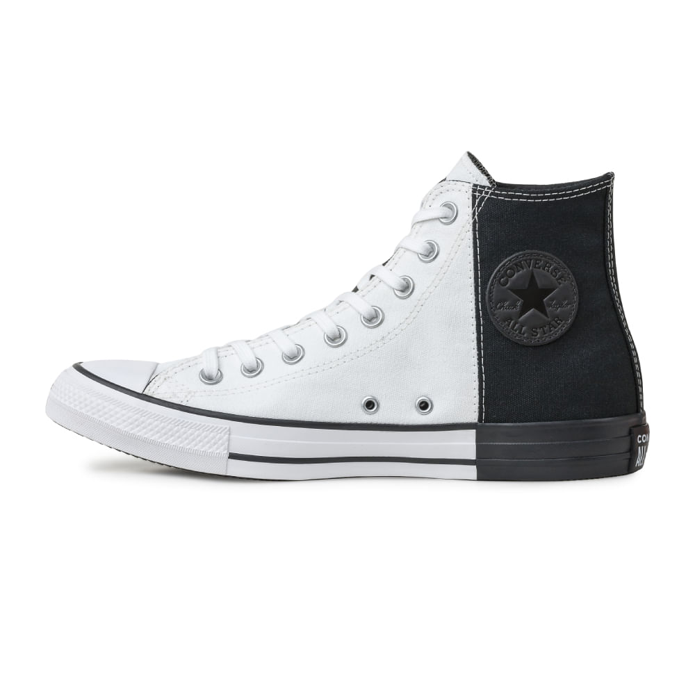 Converse chuck taylor all star hi preto branco - Di Gaspi - Roupas