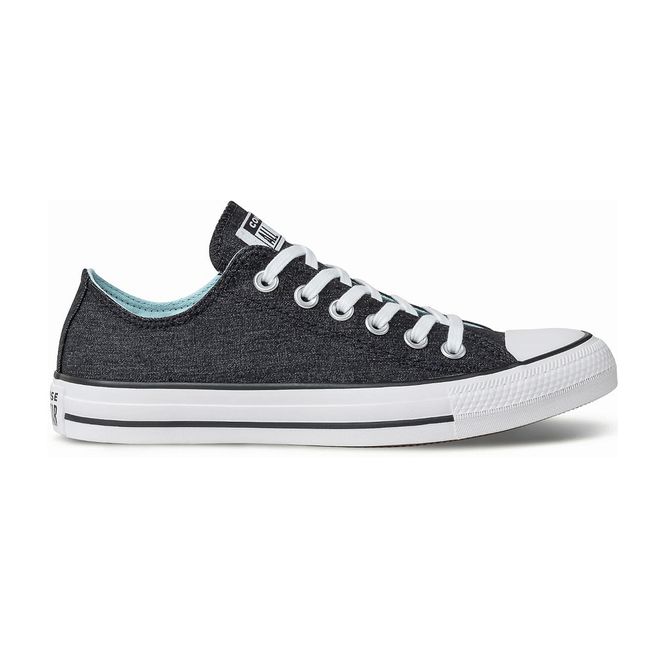 Tênis Converse Chuck Taylor All Star Ox Jeans Preto/Azul Claro - Espaco  Tenis