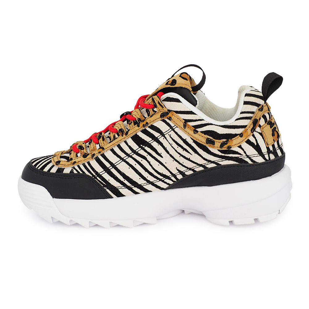 fila disruptor animal print