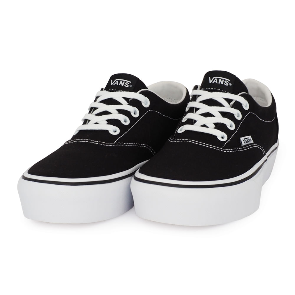 Tênis Vans Doheny Platform | Branco e Preto | Espaço Tênis - Espaco Tenis