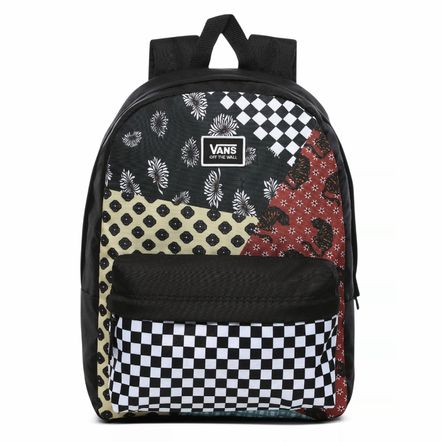 Vans realm backpack orchid patchwork Clearance