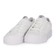 Frente do Tênis Adidas Originals Nizza Platform Branco/Branco