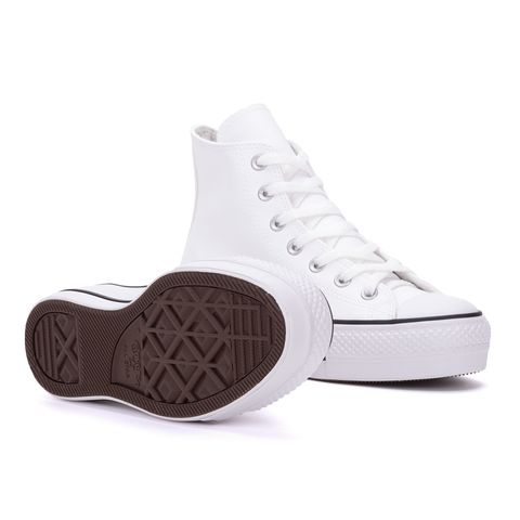 Tênis Converse Chuck Taylor All Star Platform Hi Preto - Espaco Tenis