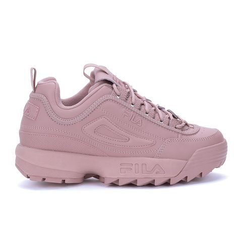 Fila disruptor 2 deals branco e rosa