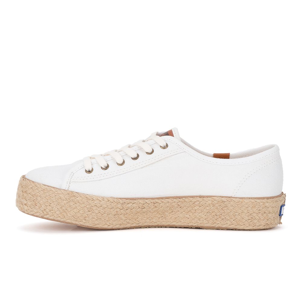 keds triple kick cotton canvas jute