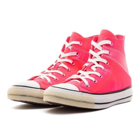 Tênis Infantil All Star Converse Chuck Taylor Hi Rosa Choque