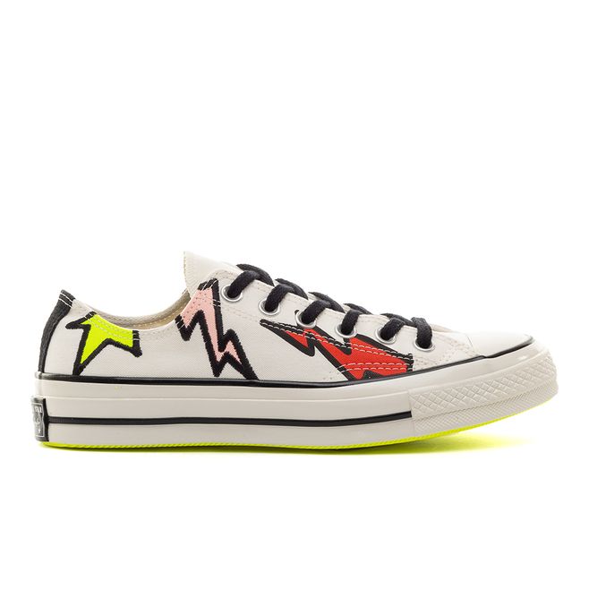 Tênis Converse Chuck 70 Hybrid Surface Ox Amendoa/Preto - Espaco Tenis