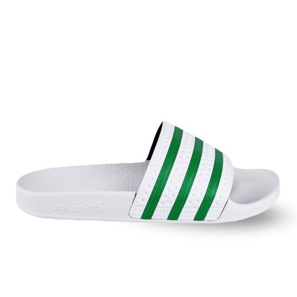 chinelo verde adidas