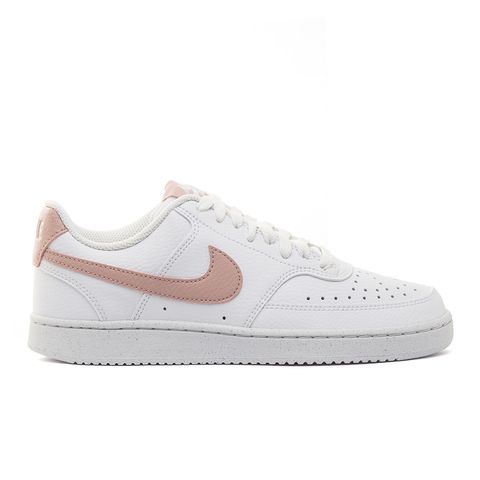 Tênis Nike Court Vision Low Branco/Rosa Claro Espaco Tenis
