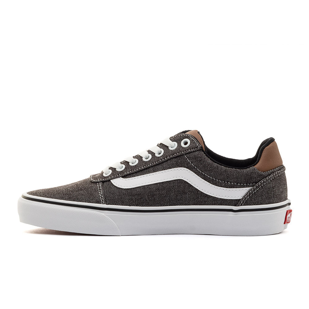 Vans old skool c and l black outlet washed