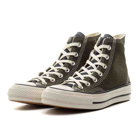 Khaki converse hot sale