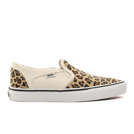 T nis Vans Wm Asher Leopardo Branco Espaco Tenis