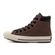 Lateral do Tênis Converse Chuck Taylor All Star Boot PC Hi Soothing Craft Castanha Brasil/Preto