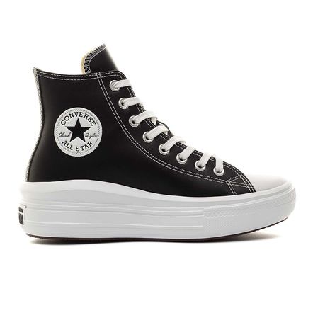 Tênis Converse Chuck Taylor All Star Move Hi Preto/Branco Espaco