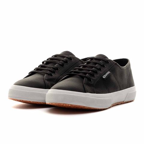 Tênis Superga 2750 Leather Masculino Black Espaco Tenis