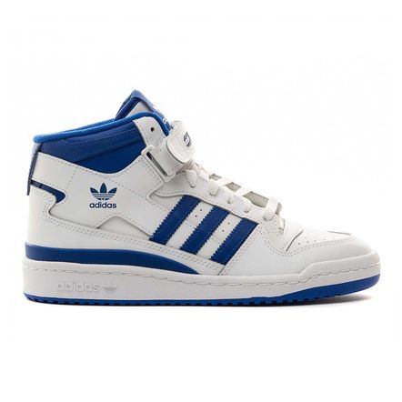 Tênis Adidas Forum Mid Branco/Azul Espaco Tenis - Main Image
