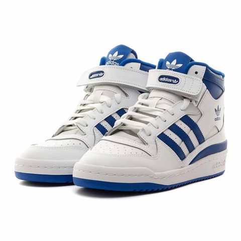Tênis Adidas Forum Mid Branco/Azul Espaco Tenis