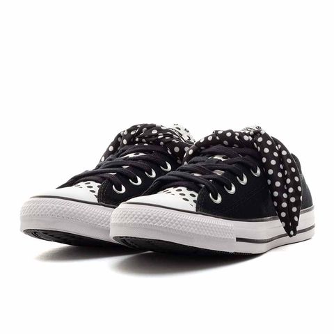 All Star Cano Baixo Preto - POLKADOTS & ELEMENTS