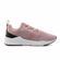 Lateral externa do tênis puma wired run wns bdp pale mauve white rose gold
