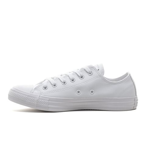 Star Branco Tênis Converse All Star Chuck Taylor Couro Tênis