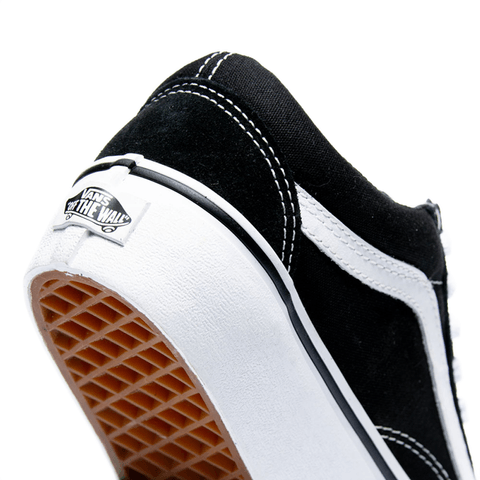 TΓͺnis Vans Plataforma Vans Old Skool Couro Preto TΓͺnis Vans Old