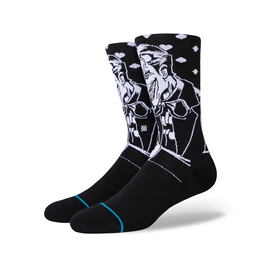 Meia-Stance-Coringa-Preto-e-Branco