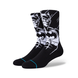 Meia-Stance-Batman-Preto-e-Branco