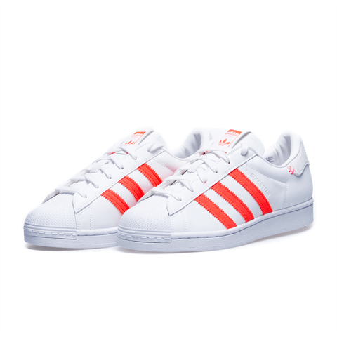 Adidas superstar femme best sale orange