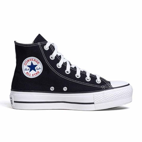 Tenis All Star Preto Sola Preta Couro Cano Baixo Masculino All