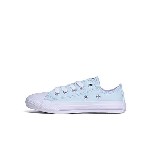 Tênis Converse Chuck Taylor All Star Kids Hi Seasonal Plus Azul 002/Lavanda  - Espaco Tenis