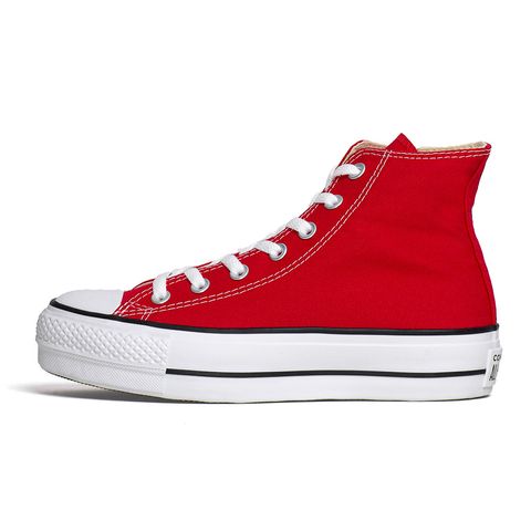 Star Converse Chuck Taylor All Star Vermelho Cano Alto Tênis