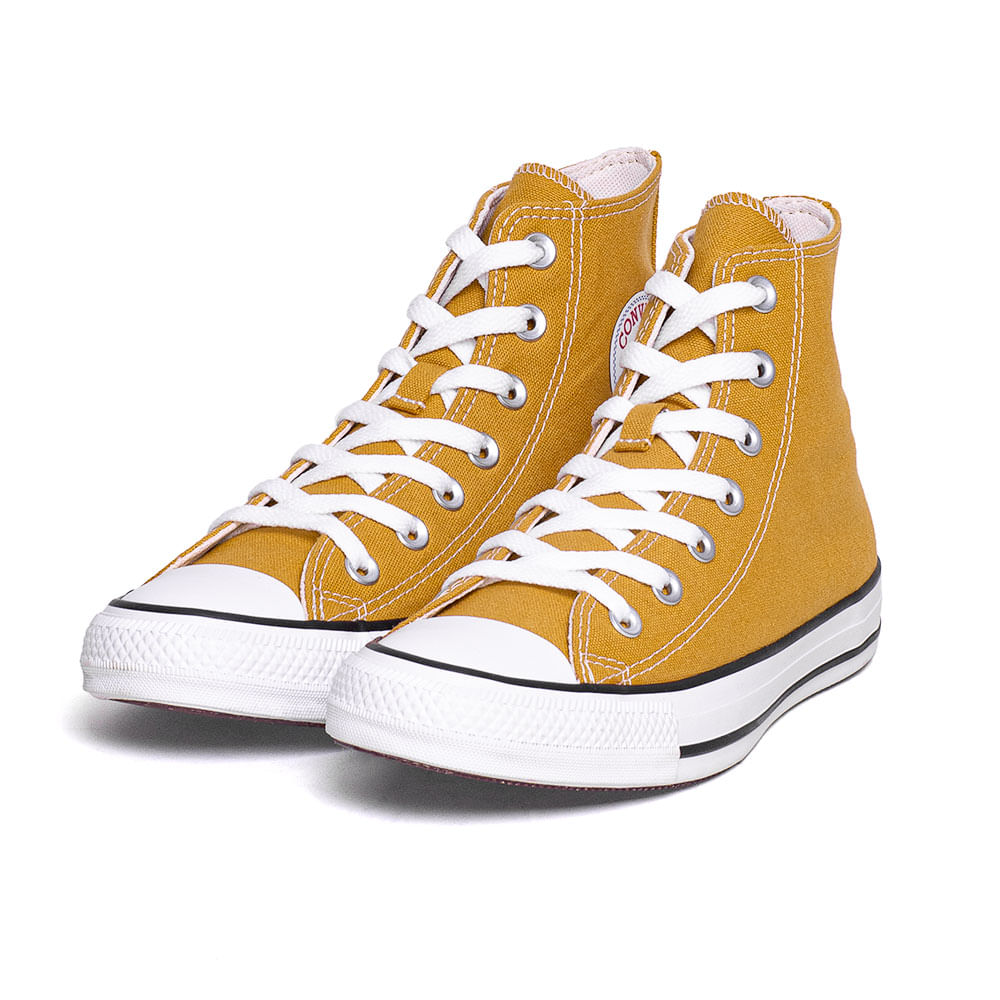 Tênis Converse Chuck Taylor All Star Hi Seasonal Mel Queimadopreto Espaco Tenis 9524