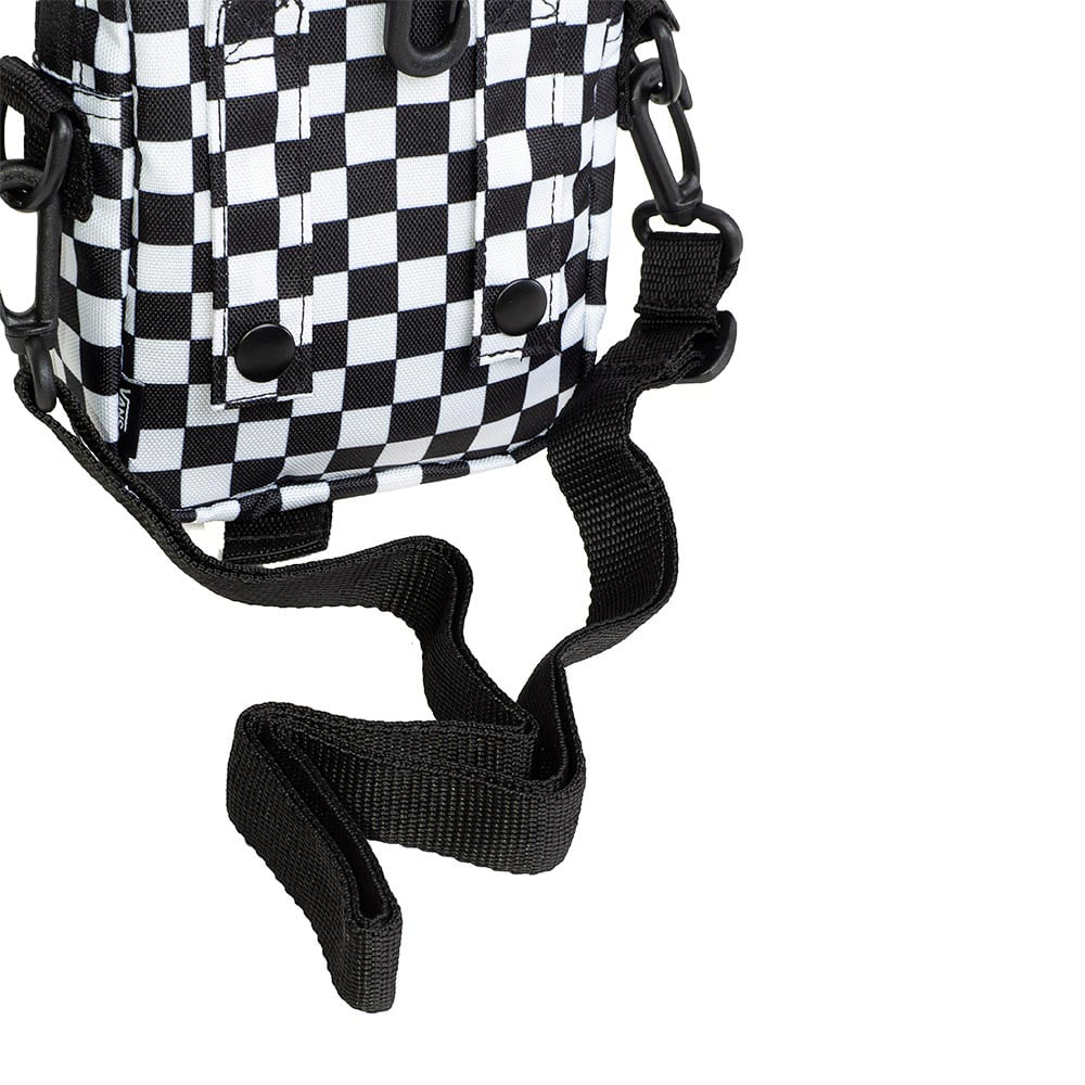 Bolsa Vans New Varsity Shoulder Bag Checkerboard Black/White Espaco Tenis