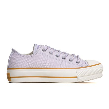 Tênis Converse Chuck Taylor All Star Lift Ox Summer Utility Aveia/Amendoa -  Espaco Tenis