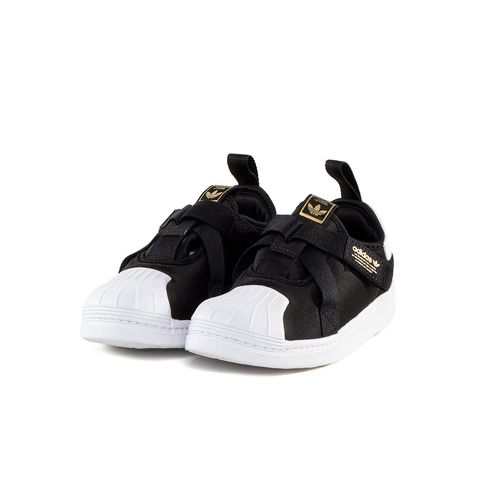 Tênis Adidas Originals Superstar 360 Slip On Baby Preto Espaco Tenis