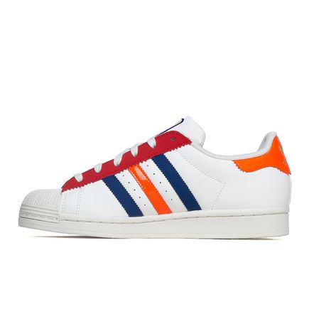 T nis Adidas Originals Superstar Off White Vermelho Laranja