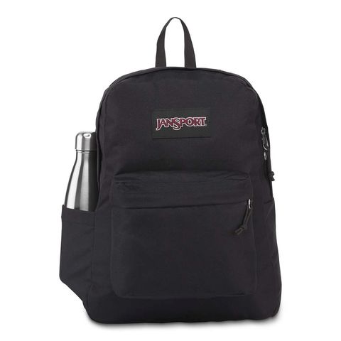Mochila Jansport Superbreak Plus Black - Espaco Tenis