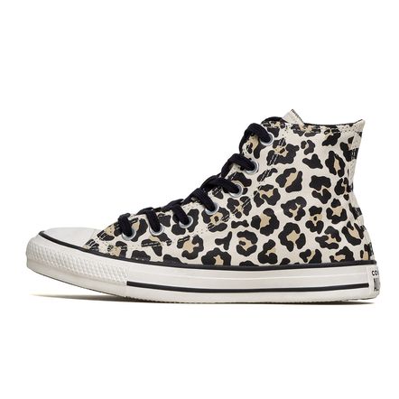 Tênis All Star Cano Alto Animal Print (com coração preto atrás