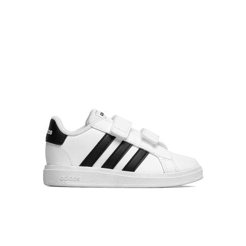 Tenis adidas infantil preto best sale com velcro