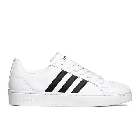 adidas cloudfoam white and black