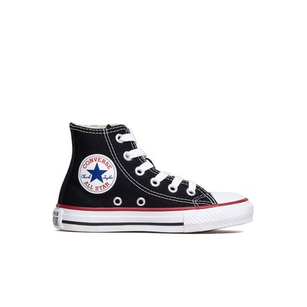 Tênis Converse Chuck Taylor All Star Core Hi Preto Vermelho