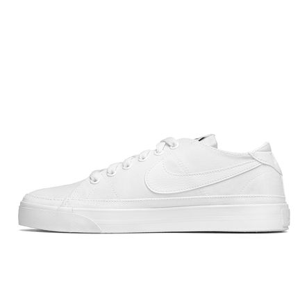 Tênis Nike Court Legacy Canvas Branco/Branco - Espaco Tenis