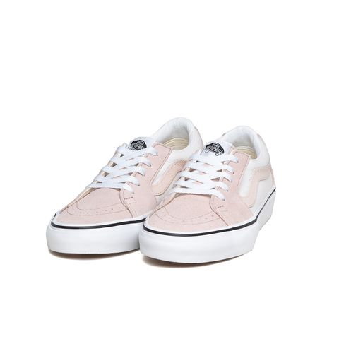 Vans branco hotsell e rosa