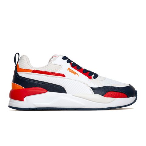 Tênis Puma Tenis Branco E Vermelho Tênis Puma X Ray Square BDP Branco/Vermelho/Marinho Espaco Tenis
